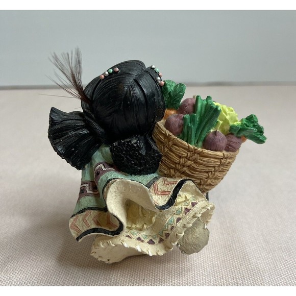 VTG 1997 Enesco Friends of The Feather "Walks With Spring In Her Step” - Picture 3 of 7